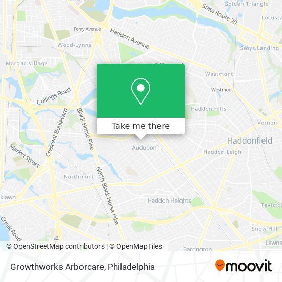 Growthworks Arborcare map