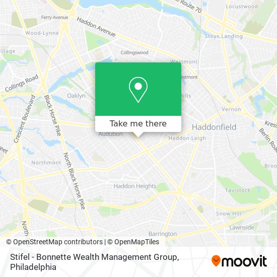 Mapa de Stifel - Bonnette Wealth Management Group