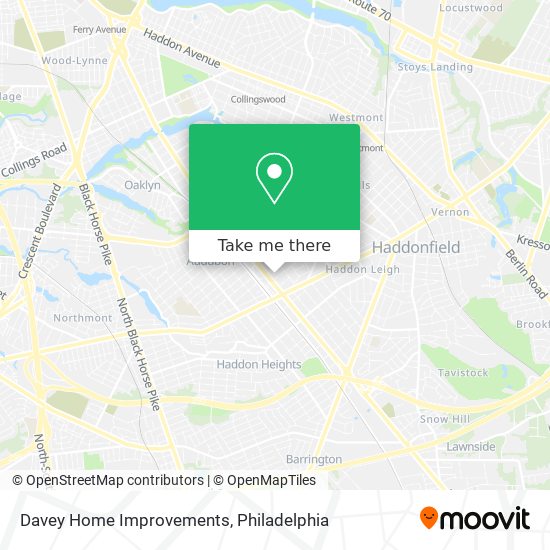 Mapa de Davey Home Improvements