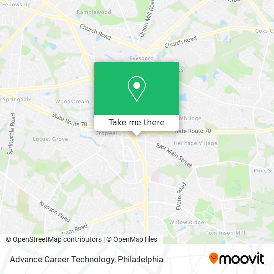 Mapa de Advance Career Technology