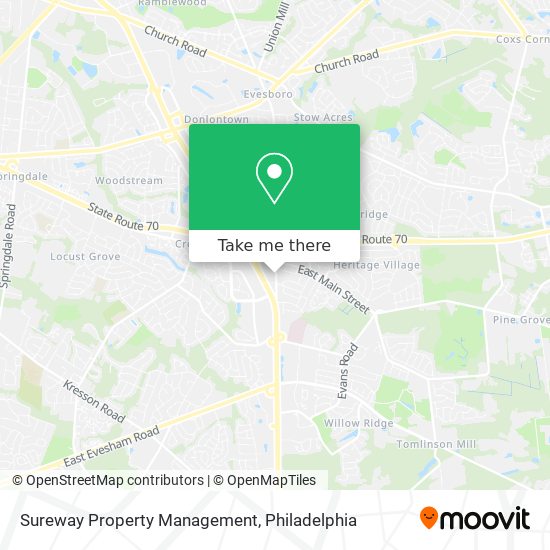 Sureway Property Management map