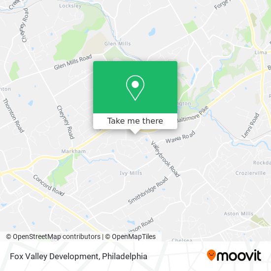 Mapa de Fox Valley Development