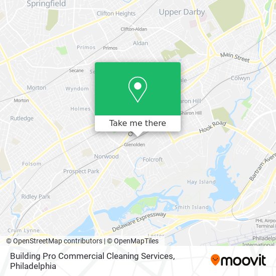 Building Pro Commercial Cleaning Services map