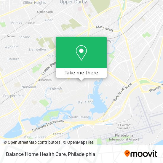 Balance Home Health Care map