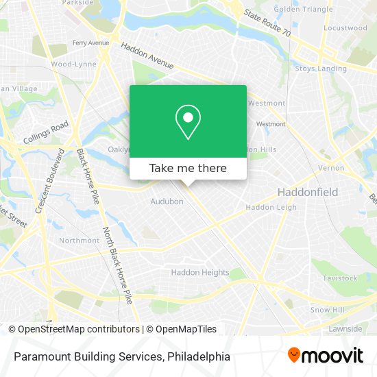 Paramount Building Services map