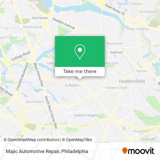 Majic Automotive Repair map