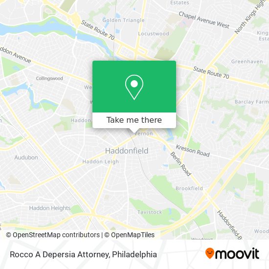 Mapa de Rocco A Depersia Attorney