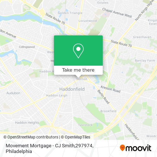 Mapa de Movement Mortgage - CJ Smith,297974
