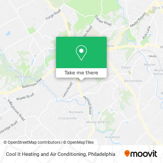 Cool It Heating and Air Conditioning map