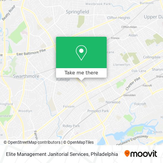 Elite Management Janitorial Services map