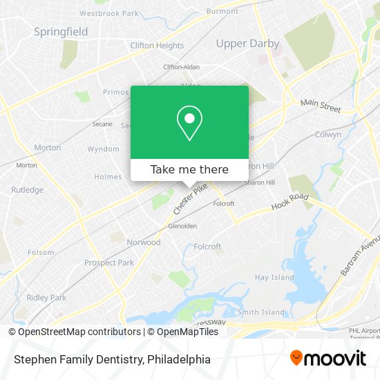 Stephen Family Dentistry map