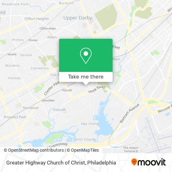 Mapa de Greater Highway Church of Christ