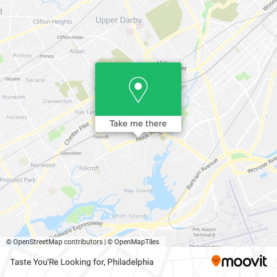 Mapa de Taste You'Re Looking for