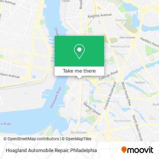 Mapa de Hoagland Automobile Repair