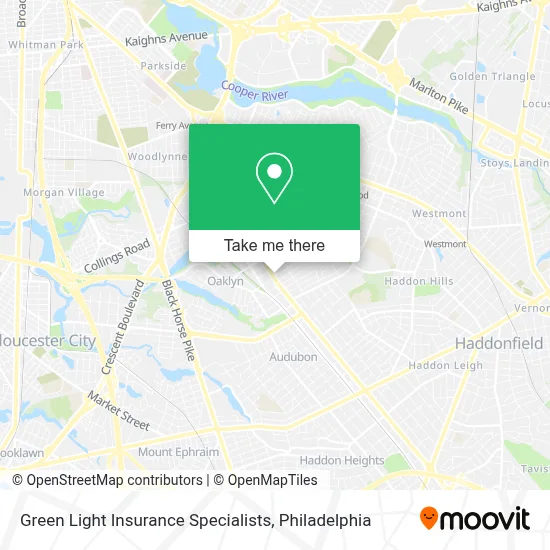 Green Light Insurance Specialists map