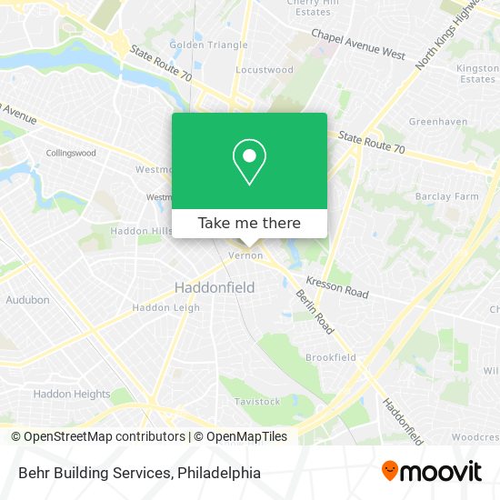 Behr Building Services map