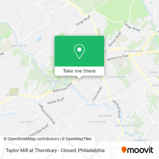 Mapa de Taylor Mill at Thornbury - Closed