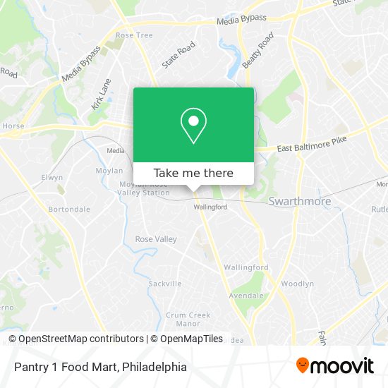 Mapa de Pantry 1 Food Mart