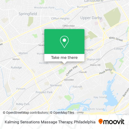 Kalming Sensations Massage Therapy map