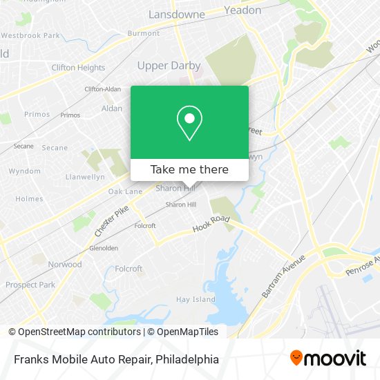 Franks Mobile Auto Repair map