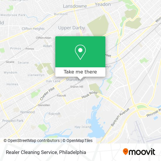 Realer Cleaning Service map