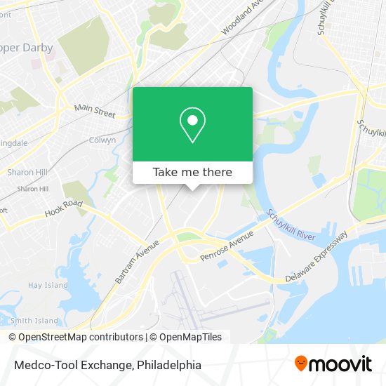 Medco-Tool Exchange map