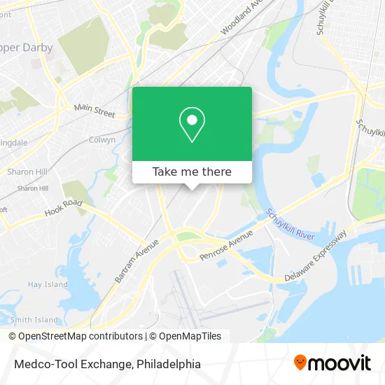 Medco-Tool Exchange map