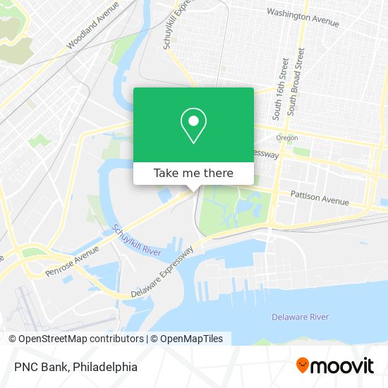 PNC Bank map