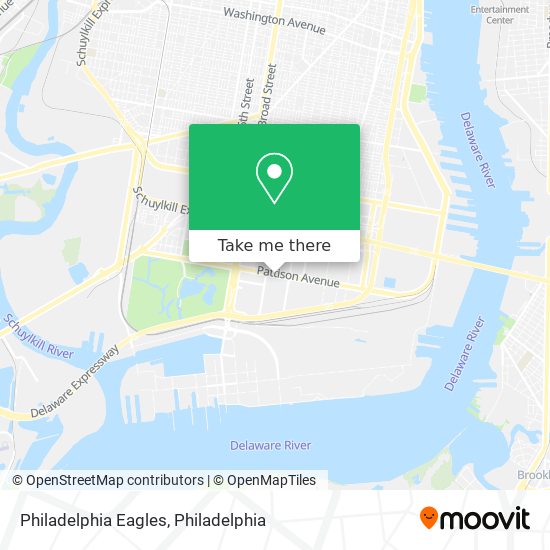 Philadelphia Eagles map