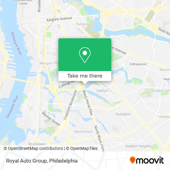 Royal Auto Group map