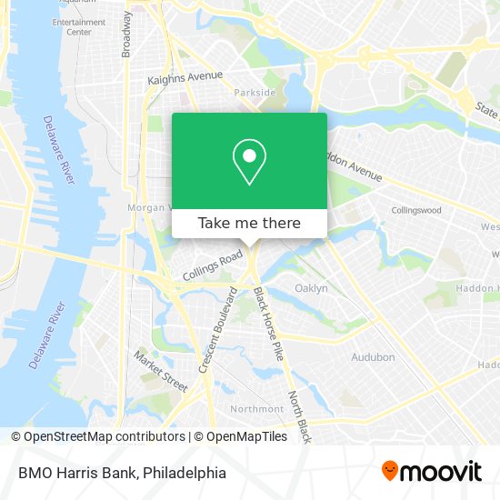 BMO Harris Bank map