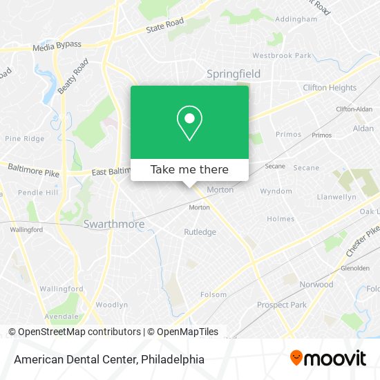 American Dental Center map