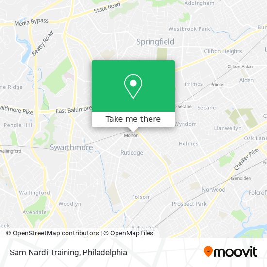 Sam Nardi Training map