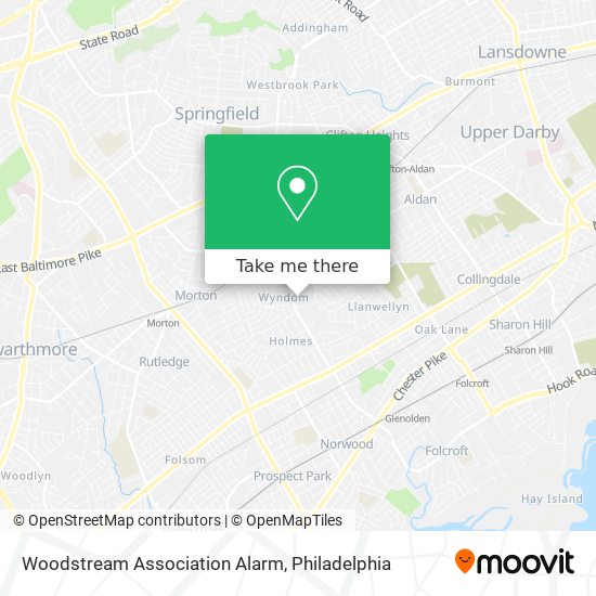 Woodstream Association Alarm map