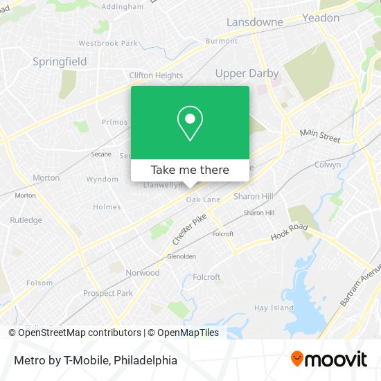 Metro by T-Mobile map