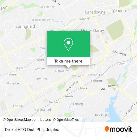 Drexel HTG Dist map