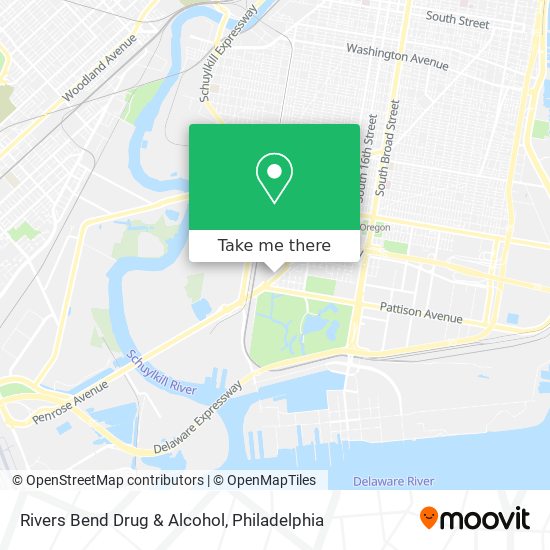 Mapa de Rivers Bend Drug & Alcohol
