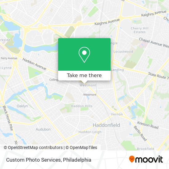 Custom Photo Services map