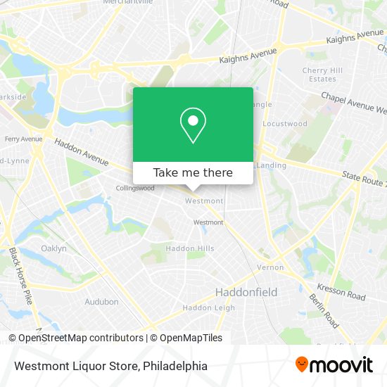 Westmont Liquor Store map