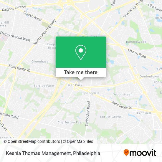 Keshia Thomas Management map