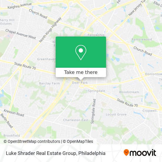 Mapa de Luke Shrader Real Estate Group