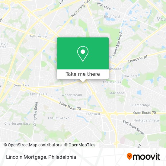 Lincoln Mortgage map