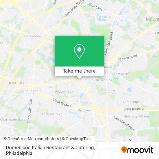 Domenicos Italian Restaurant & Catering map