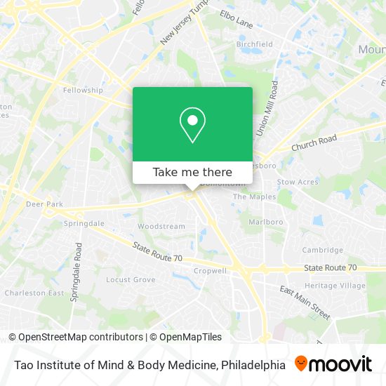 Mapa de Tao Institute of Mind & Body Medicine