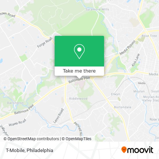 T-Mobile map