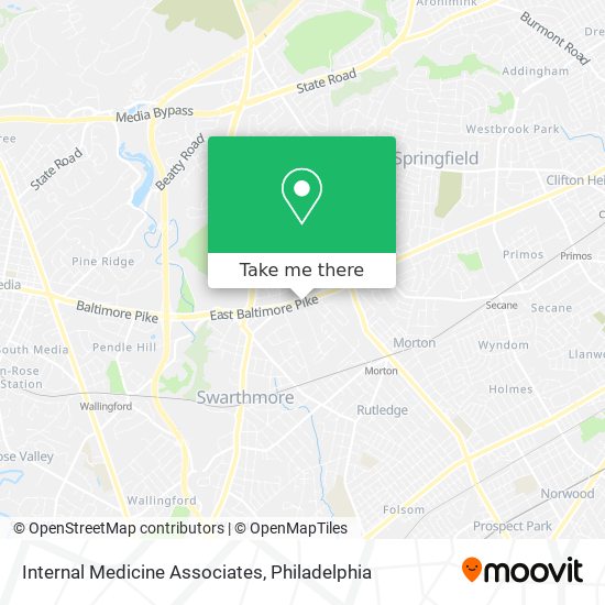 Mapa de Internal Medicine Associates