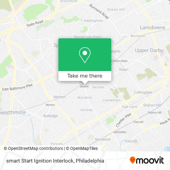 Mapa de smart Start Ignition Interlock