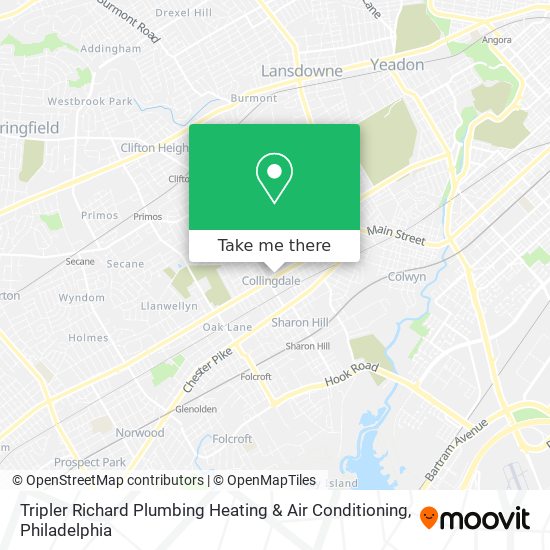 Mapa de Tripler Richard Plumbing Heating & Air Conditioning