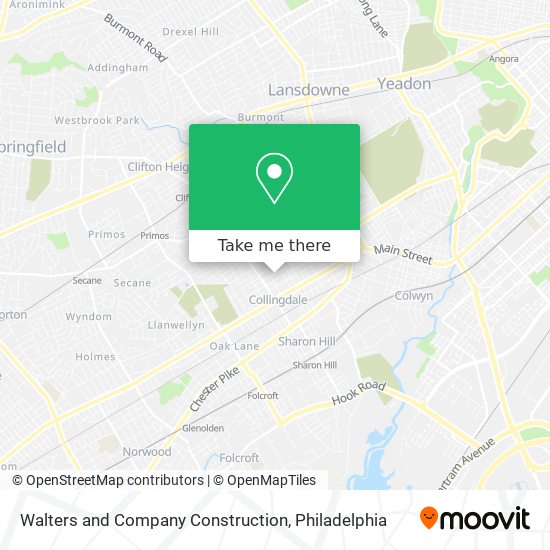 Walters and Company Construction map