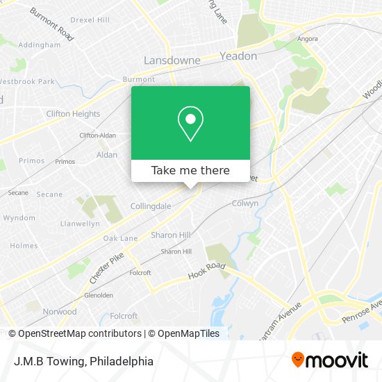 J.M.B Towing map